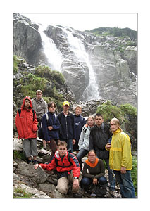 Fotostop am Wasserfall